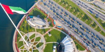 The Flag Island to celebrate the International Day of Yoga on June 21st